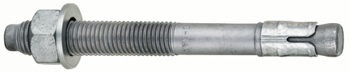 Sormat Анкер клиновой S‑KAK горячей оцинковки NON-CRACKED CONCRETE C20/25
