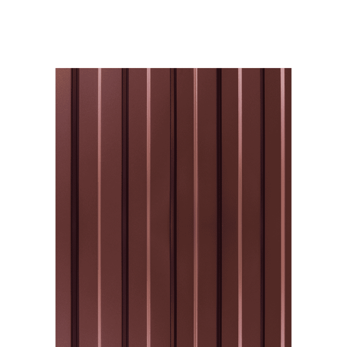 Профнастил С8 0,45 RAL-3005 красное вино